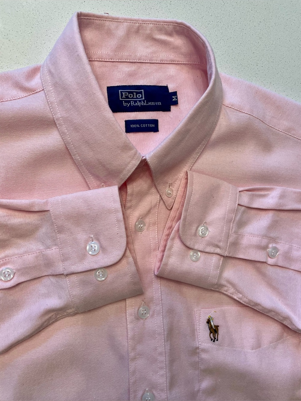 Polo Ralph Lauren - cotton Oxford shirt Size Medium